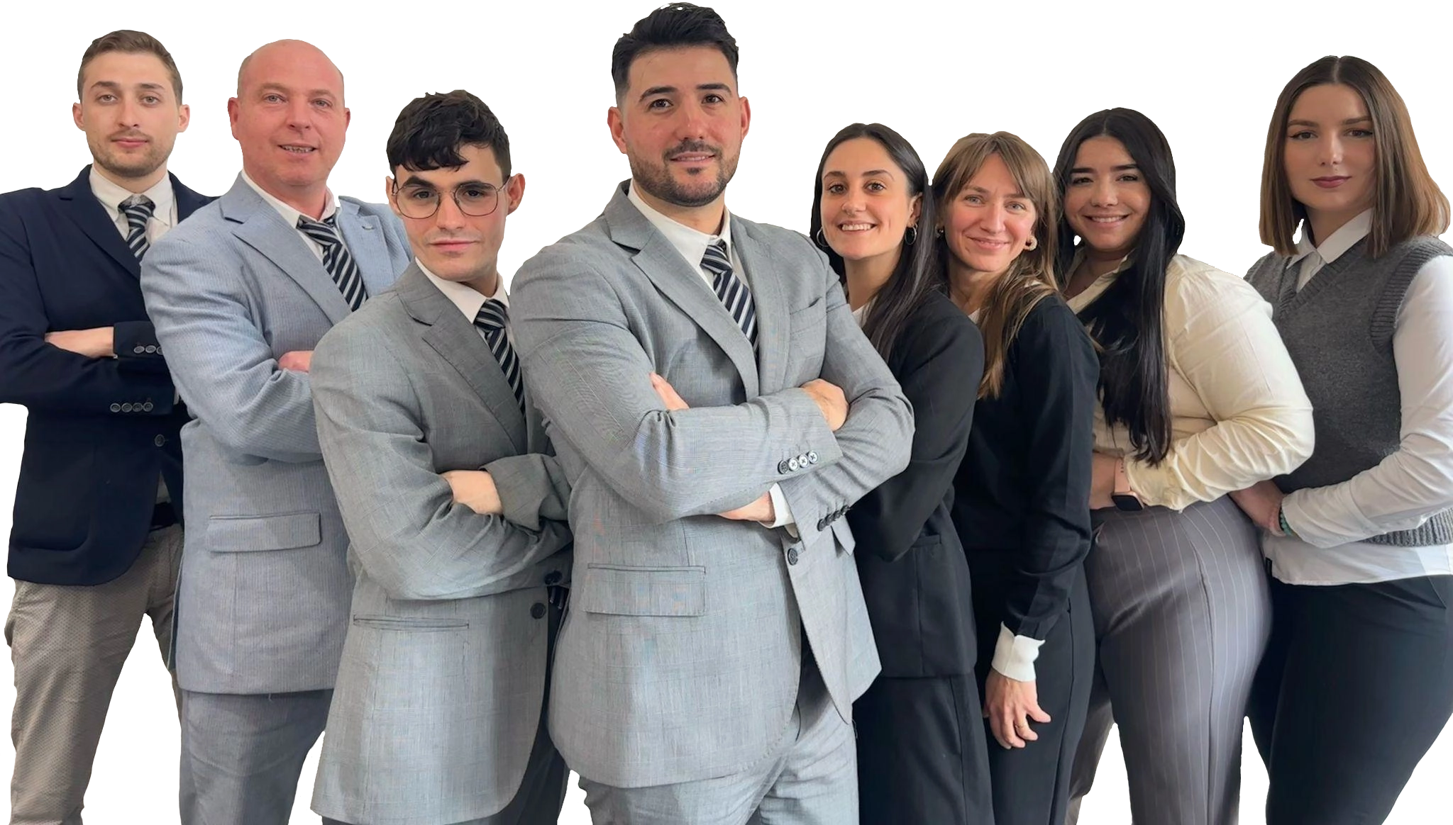 Foto di gruppo con tutto il team di Startup Immobiliare