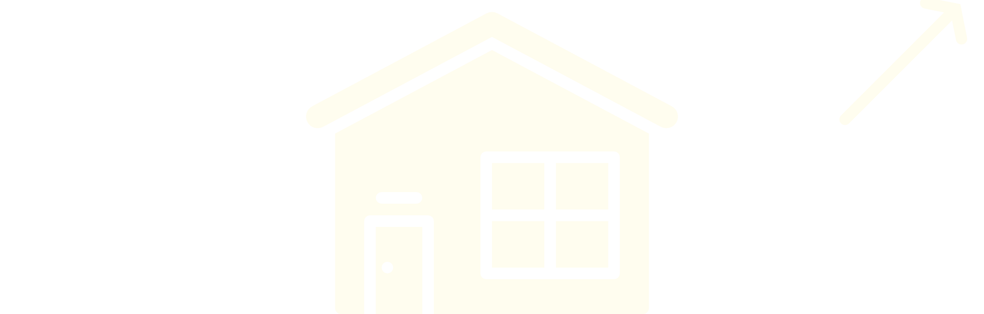 Icona con una casa bianca