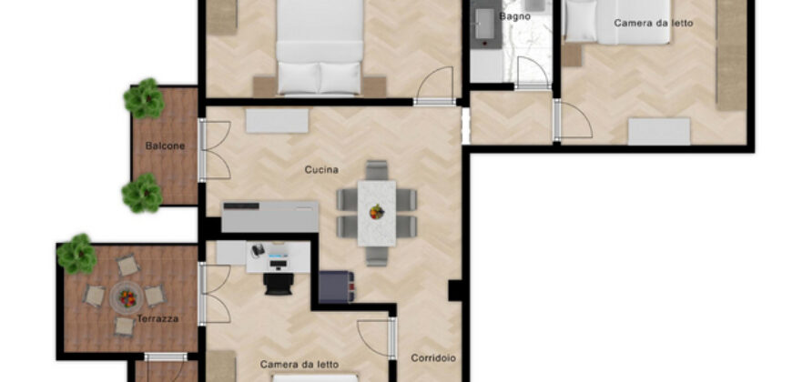 Rif. X175 – COLOGNO M. NORD – Via Publio Ovidio, 14